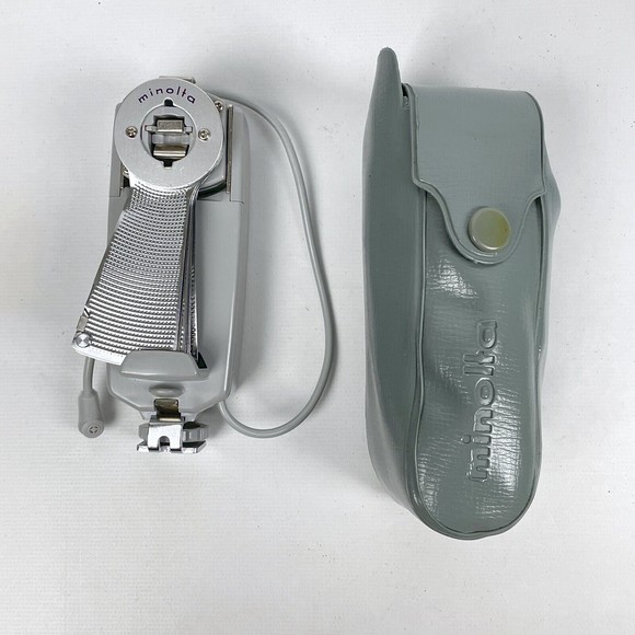 Minolta SR-1s Silver SLR 35mm Camera Bundle w/ Rokkor PF f/1.7 55mm Lens + More! - Picture 14 of 16